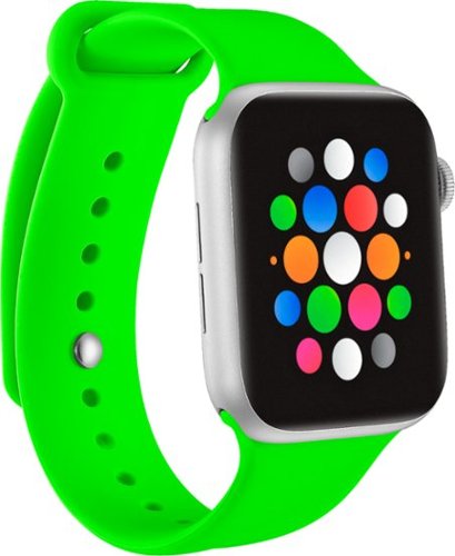 Modal™ - Silicone Band for Apple Watch™ 42mm and 44mm - Lime Green