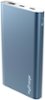 myCharge - RAZOR TURBO 12,000 mAh Portable Charger for Most USB-Enabled Devices - Blue-Front_Standard