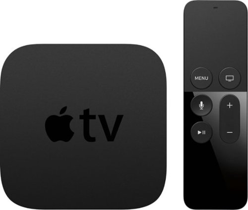 Geek Squad Certified Refurbished Apple TV 32GB (4th Gen) Streaming Media Player - Black-Front_Standard 