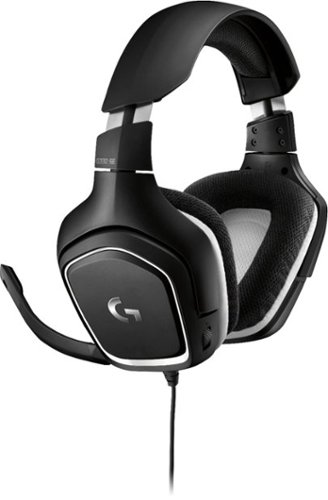 Logitech - G332 SE Wired Stereo Gaming Headset - White/Black-Angle_Standard 