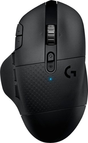 Logitech - G604 LIGHTSPEED Wireless Optical Gaming Mouse with 25000 DPI HERO sensor - Black
