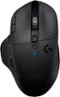 Logitech - G604 LIGHTSPEED Wireless Optical Gaming Mouse with 25000 DPI HERO sensor - Wireless - Black-Front_Standard