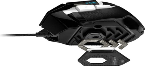 Logitech - Ratón óptico para juegos con cable G502 HERO SE con iluminación RGB - Negro