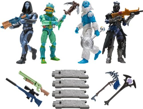 Jazwares Fortnite Squad Mode 4-Figure Pack WORLDWIDE DELIVERY