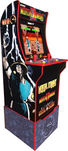 Arcade1Up - Mortal Kombat At-Home Arcade Machine with Riser-Angle_Standard 