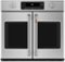 Café - 30" Built-In Single Electric Convection Wall Oven - Stainless steel-Front_Standard