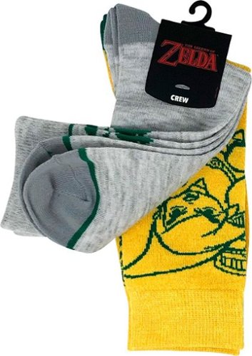 The Legend of Zelda Casual Crew Socks (2-Pack) - Multi GLOBAL SHIPPING