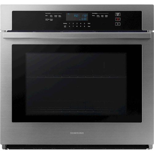 Samsung - 30" Built-In Single Electric Wall Oven-Front_Standard 