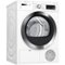 Bosch - 800 Series Electric Dryer - White-Front_Standard
