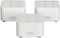 NETGEAR - Orbi AC1200 Dual-Band Mesh Wi-Fi System (3 Pack) - White-Front_Standard 