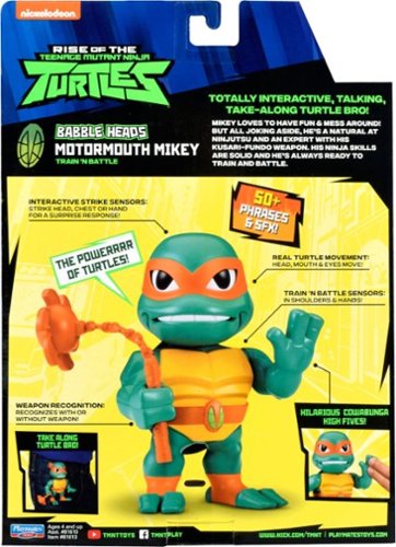 Teenage Mutant Ninja Turtles Babble Heads Figure - Styles May Vary BUY IN MIDDLE EAST