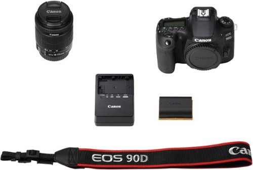 Canon EOS 90D DSLR Camera with EF-S 18-55mm Lens - Black WHERE TO BUY
