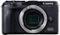 Canon - EOS M6 Mark II Mirrorless Camera (Body Only) - Black-Front_Standard