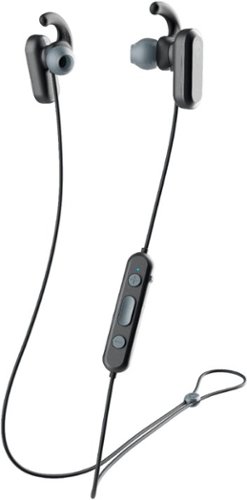 Skullcandy - Method In-Ear Wireless Sport Headphones - Gray/Black