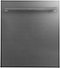 ZLINE - 24 in. Fingerprint Resistant Top Control Dishwasher with Stainless Steel Tub and Traditional Style Handle, 52dBa - Snow Stainless-Front_Standard