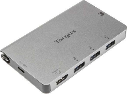 Targus - USB-C Single Video Multi Port Hub - Silver