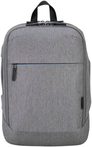 Targus - 12”-15.6” CityLite Pro Compact Convertible Backpack - Gray