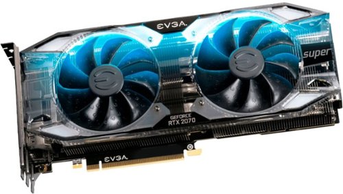 EVGA SUPER XC ULTRA GAMING NVIDIA GeForce RTX 2070 Super 8GB GDDR6 PCI Express 3.0 Graphics Card - Black/Transparent SHOP ONLINE
