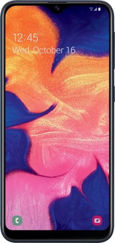 Simple Mobile - Samsung Galaxy A10E - Charcoal Gray-Front_Standard