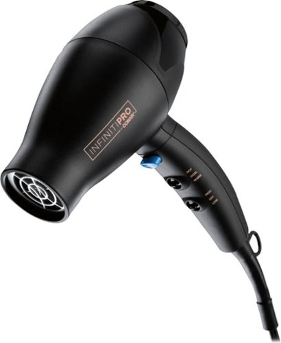 Conair - InfinitiPRO Mini Pro Plus Hair Dryer - Black