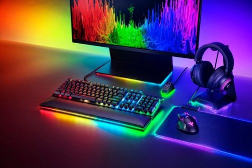 Razer Huntsman Elite Full Size Wired Opto-Mechanical Linear Switch Gaming Keyboard with Chroma RGB Backlighting - Black SHOP ONLINE