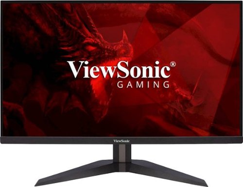 ViewSonic - 27" IPS LED QHD FreeSync Monitor - Black-Front_Standard 