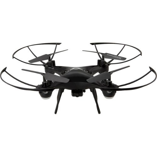 Sky Rider - Phoenix Quadcopter with Remote Controller - Black-Front_Standard 