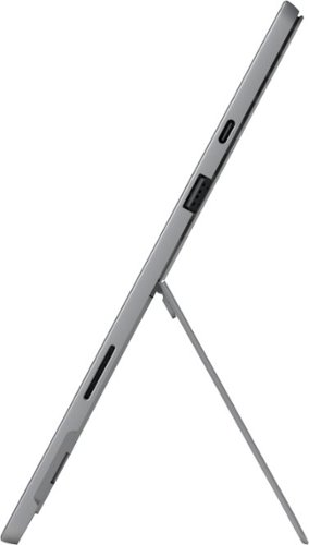 Microsoft Surface Pro 7 - 12.3 Touch Screen - Intel Core i5 - 8GB Memory - 128GB SSD with Black Type Cover - Platinum SHOP ONLINE