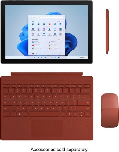 Microsoft Surface Pro 7 - 12.3 Touch Screen - Intel Core i5 - 8GB Memory - 128GB SSD with Black Type Cover - Platinum BUY IN EUROPE