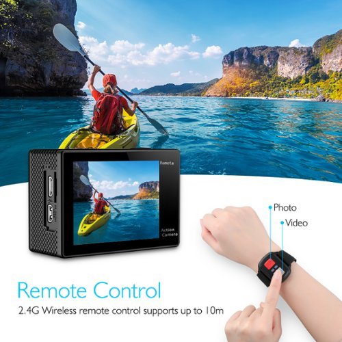 AKASO EK7000 SE 4K Waterproof Action Camera with Remote - Black HOW TO BUY