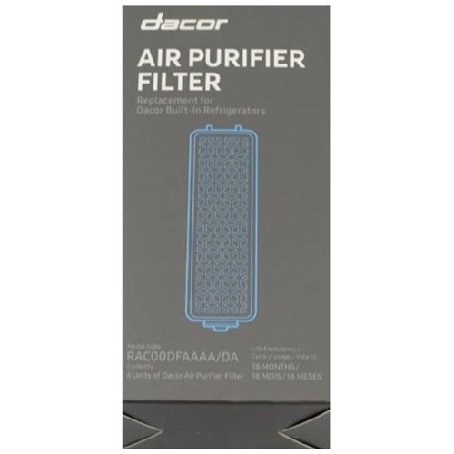 Air Filter for Dacor Refrigerators - Gray