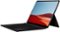 Surface Pro X - 13" Touch Screen - Microsoft SQ1 - 8GB Memory - 256GB SSD - WiFi+4G LTE - Keyboard+Slim Pen - Matte Black-Front_Standard