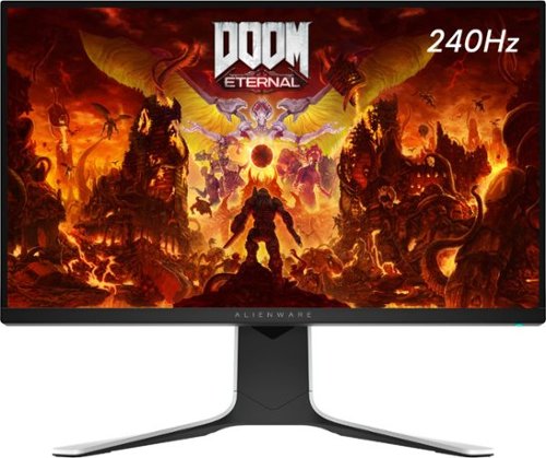 Alienware - AW2720HF 27&quot; IPS LED FHD FreeSync and G-SYNC Compatible Gaming Monitor (DisplayPort, HDMI, USB) - Black