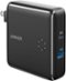 Anker - PowerCore Portable Charger for Most USB Type-C Enabled Devices - Dark Gray-Front_Standard 