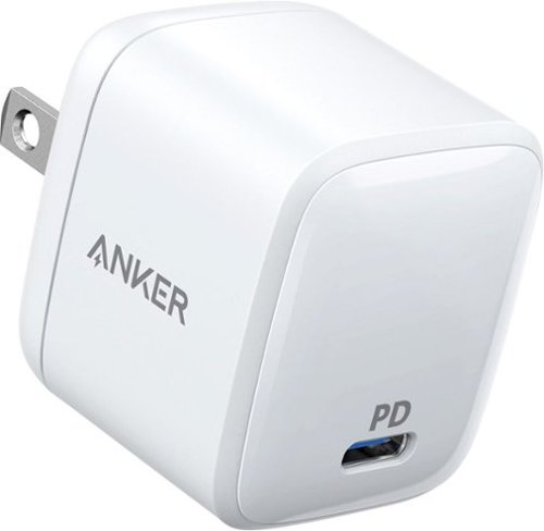 Anker - PowerPort Atom 30 Watt USB Type-C Wall Charger - White-Front_Standard 
