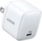 Anker - PowerPort Atom 30 Watt USB Type-C Wall Charger - White-Front_Standard