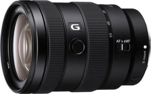 Sony - E 16-55mm F2.8 G Standard Zoom Lens for E-mount Cameras - Black