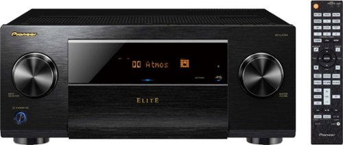 Pioneer - Elite 760W 9.2-Ch. Bluetooth Capable with Dolby Atmos 4K Ultra HD HDR Compatible A/V Home Theater Receiver - Black