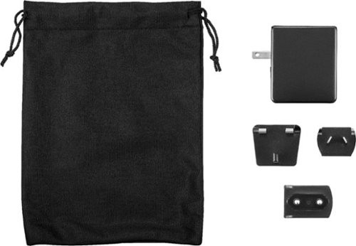 Insignia™ 30W Foldable 3 USB Port Wall Charger with EU/UK/AU rechangeable plugs - Black HOW TO BUY