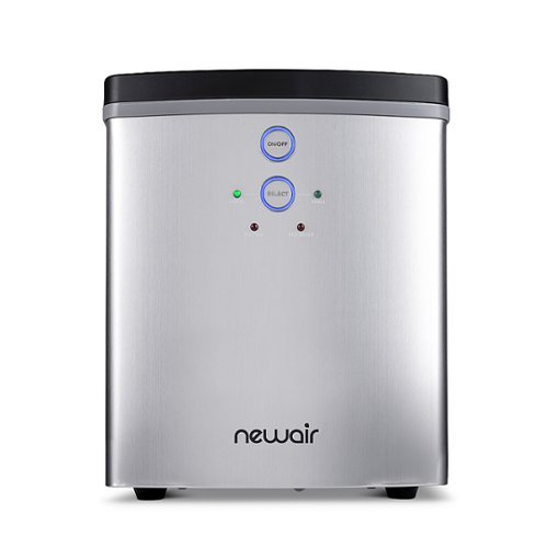 NewAir 33-lb Portable Ice Maker - Stainless Steel - Stainless steel
