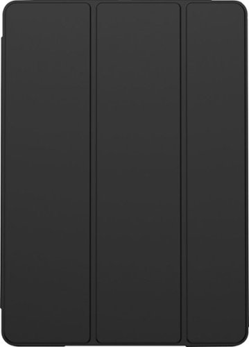 Speck - Folio Case for Apple® 9.7" iPad® (5th and 6th Gen) - Black-Front_Standard 