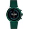Fossil - Sport Smartwatch 43mm Aluminum - Dark Green with Dark Green Silicone Band - (2018)-Front_Standard