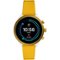 Fossil - Sport Smartwatch 41mm Aluminum - Yellow with Yellow Silicone Band-Front_Standard