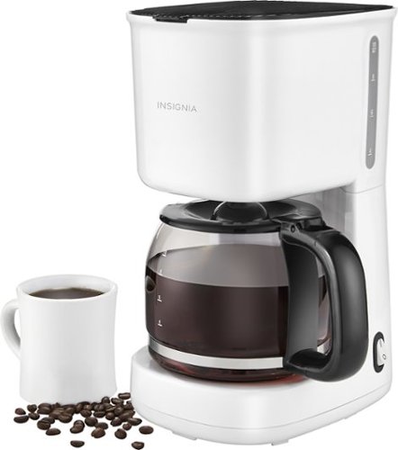  Insignia™ - 10-Cup Coffeemaker - Black