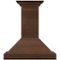 ZLINE - 36 inches - Externally Vented - Wall Range Hood - Walnut/Antigua-Front_Standard