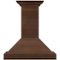 ZLINE - 48 inches - Externally Vented - Wall Range Hood - Walnut/Antigua-Front_Standard