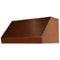 ZLINE - 36 inches - Externally Vented - Under cabinet Range Hood - Baked Copper-Front_Standard