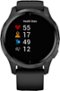 Garmin - Venu GPS Smartwatch 43mm Fiber-Reinforced Polymer - Black-Front_Standard