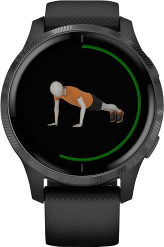 Garmin Venu GPS Smartwatch 43mm Fiber-Reinforced Polymer - Black HOW TO BUY