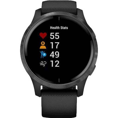 Garmin Venu GPS Smartwatch 43mm Fiber-Reinforced Polymer - Black SHOP ONLINE